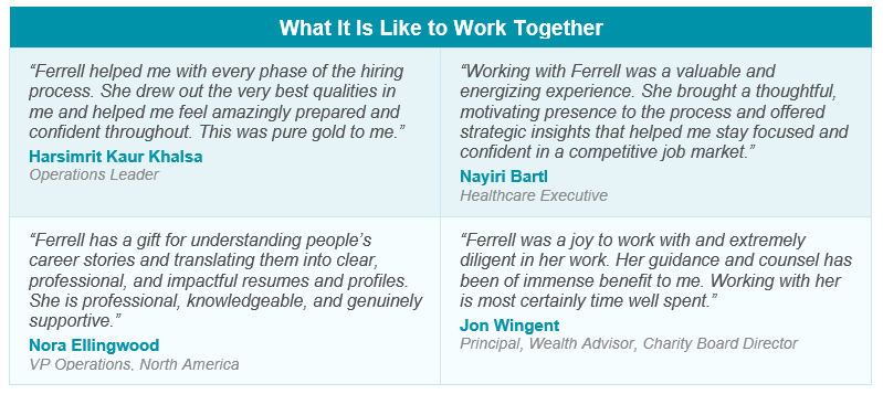 What It Is Like to Work Together What It Is Like to Work Together